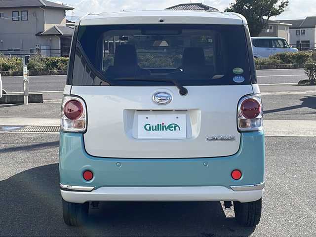 ダイハツ ムーヴ キャンバス X メイクアップ SA Ⅱ 香川県 2017(平29)年 5.1万km パールホワイトⅢ/ファインミントメタリック 2トーン 社外ナビ（ワンセグTV/CD/DVD再生）/前方ドライブレコーダー/両側スライドドア/オートライト/アイドリングストップ/ETC/スペアキー