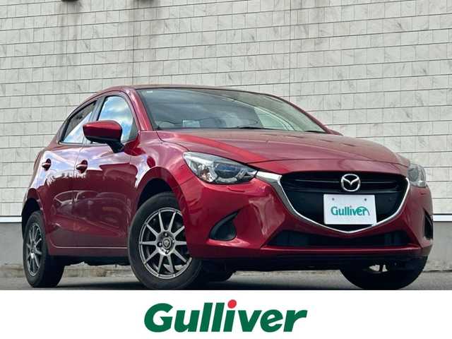 マツダ デミオ 15Sツーリング 山形県 2018(平30)年 4.3万km ソウルレッドクリスタルM ４WD/純正ナビ/FM/AM/Bluetooth/スマートシティブレーキサポート/BSMシステム/車線逸脱防止装置/横滑り防止装置/バックカメラ/AUTOライト/スペアキー/スマートキー/ダブルエアバック/冬タイヤ積載　WZ-1/取扱説明書/保証書