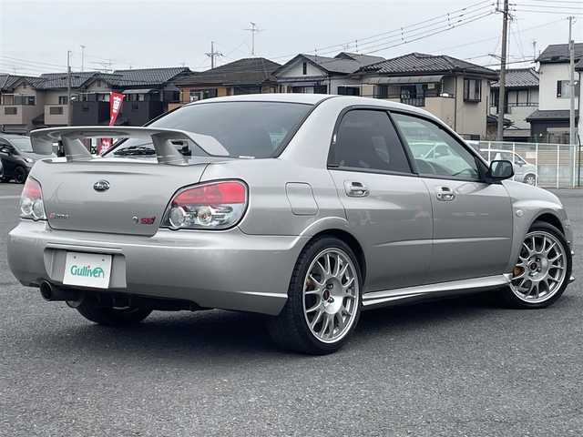 スバル インプレッサ ＷＲＸ S204 千葉県 2006(平18)年 4.5万km クリスタルグレーメタリック 色コード:48W（クリスタルグレーメタリック）/純正BBS18インチAW/純正カーボンフロントスポイラー/純正チタンマフラー/純正ドライカーボン製レカロシート/純正ブレンボ/HID/社外HDDナビ/フルセグTV