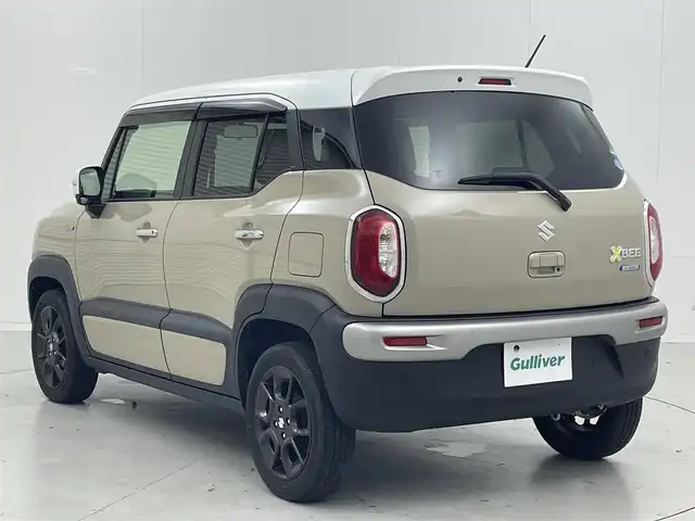 スズキ クロスビー HYBRID MZ 茨城県 2018(平30)年 2万km キャラバンアイボリーパールメタリック/ホワイト 2トーンルーフ 社外8型ナビ/フルセグ/衝突被害軽減ブレーキ/車線逸脱抑制装置/クルーズコントロール/オートマチックハイビーム/クリアランスソナー/ETC/シートヒーター/純正16インチAW/LEDヘッドライト/スマートキー