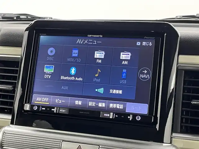 スズキ クロスビー HYBRID MZ 埼玉県 2018(平30)年 2万km キャラバンアイボリーパールメタリック/ホワイト 2トーンルーフ 社外8型ナビ/フルセグ/衝突被害軽減ブレーキ/車線逸脱抑制装置/クルーズコントロール/オートマチックハイビーム/クリアランスソナー/ETC/シートヒーター/純正16インチAW/LEDヘッドライト/スマートキー