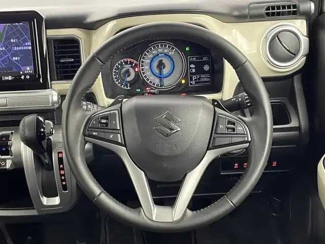 スズキ クロスビー HYBRID MZ 埼玉県 2018(平30)年 2万km キャラバンアイボリーパールメタリック/ホワイト 2トーンルーフ 社外8型ナビ/フルセグ/衝突被害軽減ブレーキ/車線逸脱抑制装置/クルーズコントロール/オートマチックハイビーム/クリアランスソナー/ETC/シートヒーター/純正16インチAW/LEDヘッドライト/スマートキー