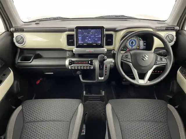 スズキ クロスビー HYBRID MZ 埼玉県 2018(平30)年 2万km キャラバンアイボリーパールメタリック/ホワイト 2トーンルーフ 社外8型ナビ/フルセグ/衝突被害軽減ブレーキ/車線逸脱抑制装置/クルーズコントロール/オートマチックハイビーム/クリアランスソナー/ETC/シートヒーター/純正16インチAW/LEDヘッドライト/スマートキー