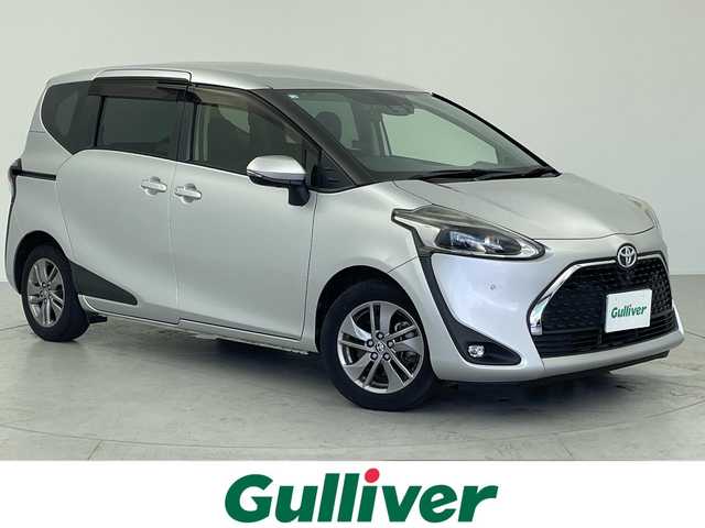 トヨタ シエンタ ファンベースG 愛知県 2018(平30)年 1.2万km シルバーM 純正ナビ/・Bluetooth/・CD/DVD/・フルセグテレビ/パノラミックビューモニター/両側パワースライドドア/衝突軽減ブレーキ/オートライト/前方ドライブレコーダー/エンジンスタートボタン/ビルトインＥＴＣ