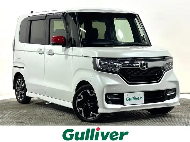 ホンダ Ｎ ＢＯＸ カスタム G L ターボ ホンダセンシング 大阪府 2019(令1)年 3.6万km プラチナホワイトパール 純正ナビ(フルセグ/DVD再生/Bluetooth) バックカメラ ETC 両側パワースライドドア ハーフレザー シートヒーター 衝突軽減 レーダークルコン レーンアシスト スマートキー Pスタート