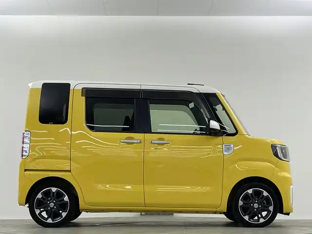 ダイハツ ウェイク G SA 埼玉県 2014(平26)年 8.3万km フェスタイエロー/パールホワイト2トーン 純正ナビ　両側電動スライドドア　バックカメラ　ＥＴＣ　ＬＥＤヘッドライト　前後ドライブレコーダー　フルセグＴＶ　ＣＤ／ＤＶＤ　Ｂｌｕｅｔｏｏｔｈ　衝突被害軽減　純正フロアマット　レーンアシスト