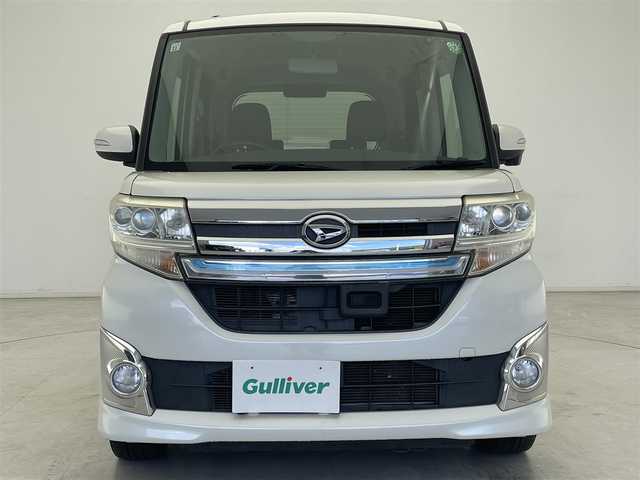 ダイハツ タント カスタム RS SA 茨城県 2013(平25)年 8.8万km パールホワイトⅢ (株)IDOMが運営する【じしゃロン水戸店】の自社ローン専用車両になりますこちらは現金またはオートローンご利用時の価格です。自社ローンご希望の方は別途その旨お申付け下さい/社外ナビ/Bluetooth/フルセグTV/アイドリングストップ/ドアバイザー/両側パワースライドドア/ETC/オートライト/LEDヘッドライト/フォグランプ/衝突軽減ブレーキ/純正アルミホイール/サイドバイザー/フロアマット