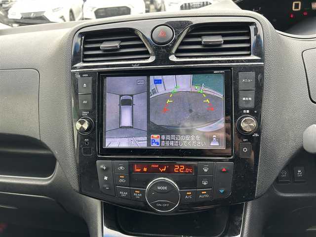 日産 セレナ ハイウェイS S HV Aセーフ 福岡県 2014(平26)年 9.8万km ダイヤモンドブラック 衝突軽減ブレーキ/クルーズコントロール/純正HDDナビ/Bluetoothオーディオ/USB接続/アラウンドビューモニター/フルセグTV/ビルトインETC/後席モニター/前方ドライブレコーダー/両側パワースライドドア/純正フロアマット/純正アルミホイール/LEDヘッドライト/レーンキープアシスト