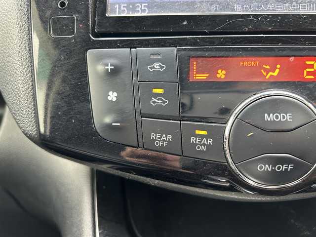 日産 セレナ ハイウェイS S HV Aセーフ 福岡県 2014(平26)年 9.8万km ダイヤモンドブラック 衝突軽減ブレーキ/クルーズコントロール/純正HDDナビ/Bluetoothオーディオ/USB接続/アラウンドビューモニター/フルセグTV/ビルトインETC/後席モニター/前方ドライブレコーダー/両側パワースライドドア/純正フロアマット/純正アルミホイール/LEDヘッドライト/レーンキープアシスト