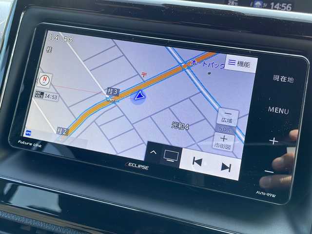 トヨタ エスクァイア Xi 道東・釧路十勝 2019(平31)年 7.9万km 黒 4WD/寒冷地仕様/純正ナビ　/　(AM/FM/CD/DVD/BT)/バックカメラ/片側パワースライドドア/社外18インチAW/純正フロアマット/ドアバイザー/MTモード付AT/アイドリングストップ/クルーズコントロール/レーンキープアシスト/オートライト/フォグランプ/盗難防止装置/ABS/横滑り防止装置/USB入力端子