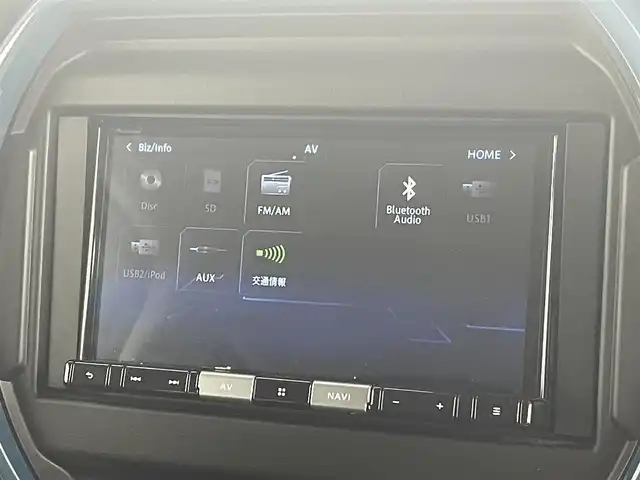 スズキ ハスラー HYBRID G 群馬県 2021(令3)年 5.3万km デニムブルー ガンメタリック 2トーン 社外７型ナビ　Ｂカメラ　衝突軽減ブレーキ　コーナーセンサー　オートライト　オートハイビーム　アイドリングストップ　シートヒーター　ＥＴＣ　プッシュスタート　スマートキー　スペアキー　純正アルミ　禁煙