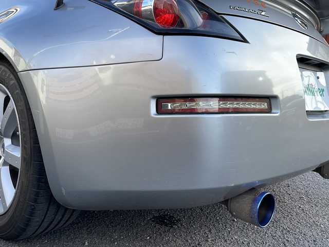 日産 フェアレディ Ｚ バージョンT 宮崎県 2004(平16)年 12.2万km ダイヤモンドシルバー SDナビ/フルセグテレビ/Bluetooth/CDチェンジャー/DVD再生可/ETC/LEDヘッドライト/パワーウィンドウ/パワーステアリング/TCS/マフラーＹｏｓｓｏ