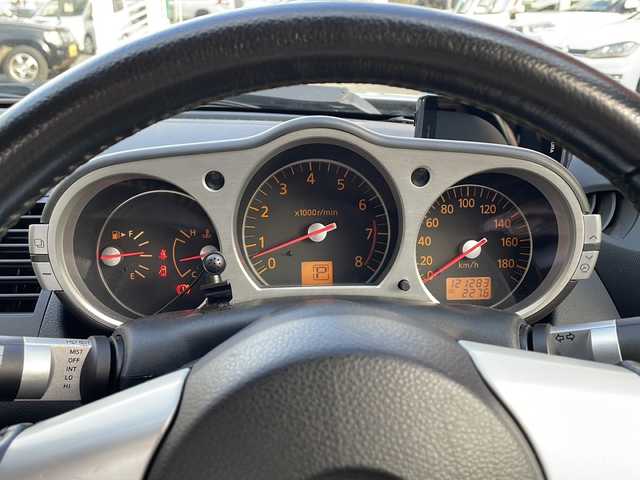 日産 フェアレディ Ｚ バージョンT 宮崎県 2004(平16)年 12.2万km ダイヤモンドシルバー SDナビ/フルセグテレビ/Bluetooth/CDチェンジャー/DVD再生可/ETC/LEDヘッドライト/パワーウィンドウ/パワーステアリング/TCS/マフラーＹｏｓｓｏ