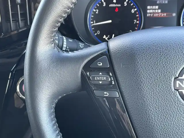 日産 エルグランド 250ハイウェイスターS 東京都 2023(令5)年 4.3万km 黒 4WD/純正ナビ/バックカメラ/Bluetooth/両側パワースライドドア/LEDヘッドライト/ETC/衝突被害軽減ブレーキ/レーンキープアシスト/クルーズコントロール/前後コーナーセンサー/オートライト/ハーフレザーシート/スマートキー