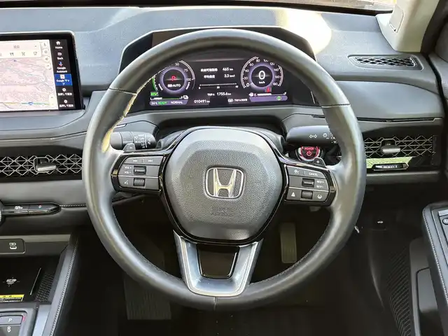 ホンダ アコード e:HEV 福岡県 2024(令6)年 1.1万km 赤 Hondaコネクトディスプレー/(フルセグテレビ・FM・AM・BT)/ETC2.0/クルーズコントロール/前席パワーシート/全席シートヒーター/ブラインドスポットモニター/純正フロアマット/全方位モニター/レーンキープアシスト/衝突軽減ブレーキ/車線維持支援システム/Apple CarPlay