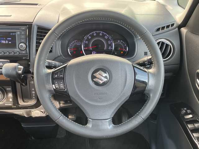 スズキ パレット リミテッドⅡ 千葉県 2013(平25)年 11.6万km ミステリアスバイオレットパール バックカメラ　両側パワースライドドア　シートヒーター　オーディオ　スマートキー　プッシュスタート　フロアマット　ドアバイザー　オートライト　ＨＩＤ　純正ＡＷ付タイヤ積込