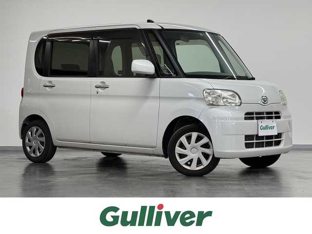 ダイハツ タント X 三重県 2012(平24)年 13.8万km パールホワイトⅢ ガソリン/FF/インパネCVT/KENWOOD CD/MDチューナー（AM/FM/AUX対応）/片側パワースライドドア/安全/・ABS（電子制動力配分制御付）/・運転席・助手席エアバッグ/装備/・オートエアコン/・キーフリーシステム/・スマートキー/・エコアイドル（アイドリングストップ）/・純正ホイールキャップ＆14インチスチールホイール