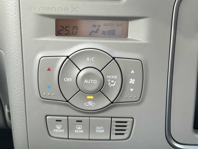 スズキ ラパン ＬＣ X 島根県 2023(令5)年 1.4万km フォーンベージュメタリック/アーバンブラウン 2トーン ワンオーナー/純正ディスプレイオーディオ/(AM/FM/USB/Bluetooth)/バックカメラ/ビルトインETC/リアパーキングセンサー/車線逸脱警報/デュアルカメラカメラブレーキサポート/横滑り防止装置/革巻きステアリング/ステアリングスイッチ/プッシュスタート/スマートキー/純正フロアマット/ドアバイザー/純正14インチアルミホイール/取扱説明書/保証書