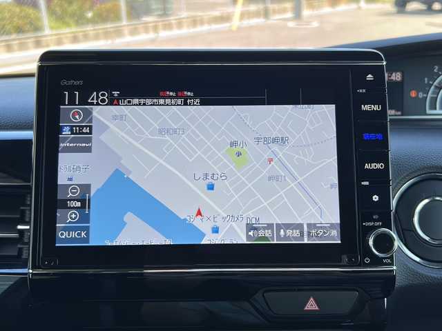 ホンダ Ｎ ＢＯＸ カスタム L 山口県 2021(令3)年 3.3万km プレミアムグラマラスブロンズP 純正8インチプレミアムインターナビ（VXU-217NBi）/・Bluetooth接続/・フルセグTV/・DVD再生機能有/・バックカメラ/ETC/ドライブレコーダー/USB入力端子/ホンダセンシング/・衝突軽減ブレーキ/・誤発進抑制機能/・後方誤発進抑制機能/・歩行者事故低減ステアリング/・アダプティブクルーズコントロール/・車線維持支援システム/・路外逸脱抑制機能/・先行車発進お知らせ機能/・標識認識機能/・パーキングセンサーシステム/純正フロアマット/シートヒーター/チップアップシート/純正14インチアルミホイール/純正LEDライト/オートライト/取り扱い説明書/保証書