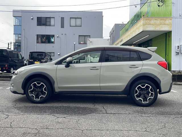 スバル インプレッサ ＸＶ 2．0i－L アイサイト 福井県 2012(平24)年 13.5万km デザートカーキ ４WD/社外メモリナビゲーション/（CD/DVD）/アイサイト/レーダークルーズコントロール/パドルシフト/ETC/HIDヘッドライト/フォグランプ/純正１７インチアルミホイール/D席パワーシート/オートライト/プッシュスタート/スマートキー/保証書/取扱説明書