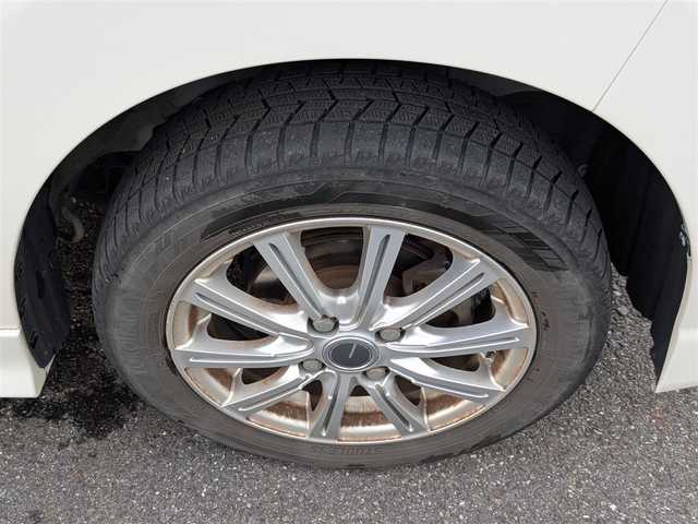 ダイハツ タント カスタム RS トップED SA Ⅲ 福井県 2017(平29)年 5.6万km パールホワイトⅢ 純正SDナビ/AM/FM/ワンセグ/BT/CD/AUX/バックカメラ/両側パワースライドドア/衝突被害軽減システム/後方コーナーセンサー/横滑り防止装置/盗難防止装置/アイドリングストップ/ETC/運転席シートヒーター/サンシェード/純正フロアマット/ダブル＋サイドエアバッグ/LEDヘッドライト/Fフォグ/オートマチックハイビーム/純正AW付きサマータイヤ積込/スマートキー