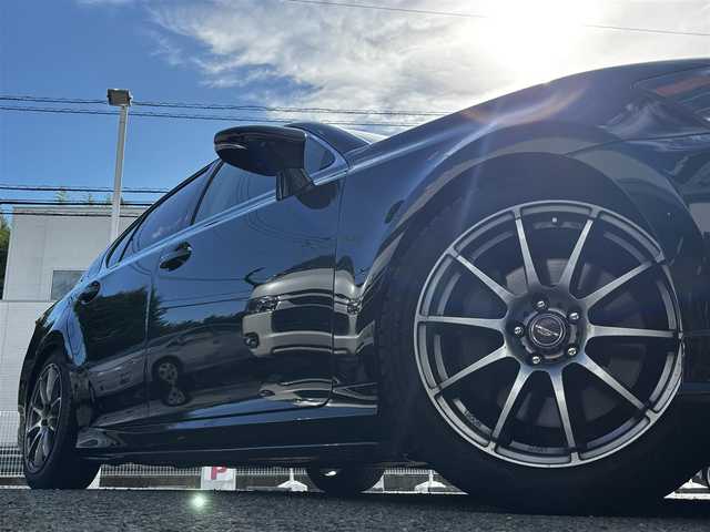 レクサス ＧＳ 250 Iパッケージ 熊本県 2012(平24)年 9.2万km スターライトブラックガラスフレーク ＷＡＬＤエアロ/純正ＨＤＤナビ/【AM/FM/CD/DVD/AUX/USB/BT/フルセグTV】/バックカメラ/クルーズコントロール/ステアリングリモコン/パドルシフト/ステアリングヒーター/茶革シート/D/Nパワーシート(運転席メモリ機能)/D/Nシートヒーター/D/Nシートクーラー/電動パーキング/ＬＥＤヘッドライト/オートライト/純正フロアマット/社外アルミホイール