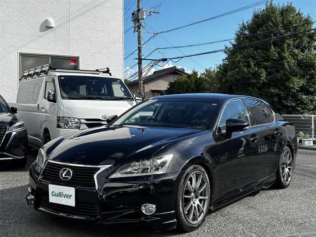 レクサス ＧＳ 250 Iパッケージ 熊本県 2012(平24)年 9.2万km スターライトブラックガラスフレーク ＷＡＬＤエアロ/純正ＨＤＤナビ/【AM/FM/CD/DVD/AUX/USB/BT/フルセグTV】/バックカメラ/クルーズコントロール/ステアリングリモコン/パドルシフト/ステアリングヒーター/茶革シート/D/Nパワーシート(運転席メモリ機能)/D/Nシートヒーター/D/Nシートクーラー/電動パーキング/ＬＥＤヘッドライト/オートライト/純正フロアマット/社外アルミホイール