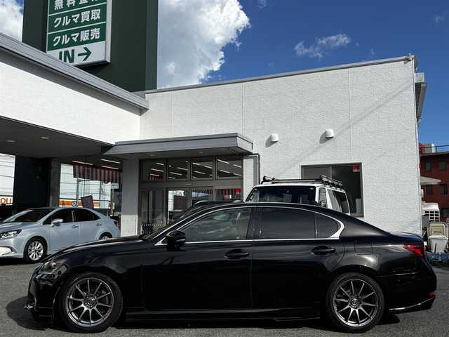 レクサス ＧＳ 250 Iパッケージ 熊本県 2012(平24)年 9.2万km スターライトブラックガラスフレーク ＷＡＬＤエアロ/純正ＨＤＤナビ/【AM/FM/CD/DVD/AUX/USB/BT/フルセグTV】/バックカメラ/クルーズコントロール/ステアリングリモコン/パドルシフト/ステアリングヒーター/茶革シート/D/Nパワーシート(運転席メモリ機能)/D/Nシートヒーター/D/Nシートクーラー/電動パーキング/ＬＥＤヘッドライト/オートライト/純正フロアマット/社外アルミホイール
