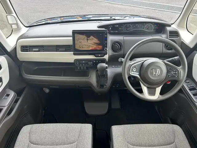 ホンダ Ｎ ＢＯＸ EX 愛媛県 2021(令3)年 1.2万km クリスタルブラックパール 純正8型ナビ(フルセグTV/BT)/バックカメラ/左側パワースライドドア/ホンダセンシング/アダプティブクルーズコントロール/衝突被害軽減装置/車線逸脱防止装置/前後ドライブレコーダー/バックソナー/前席シートヒーター/アイドリングストップ/純正フロアマット/ドアバイザー/ステアリングリモコン/LEDヘッドライト/オートライト/オートマチックハイビーム/電格ミラー/現状サマー(鉄)(155/65/R14)/DUNLOP ENASAVE EC300/禁煙車