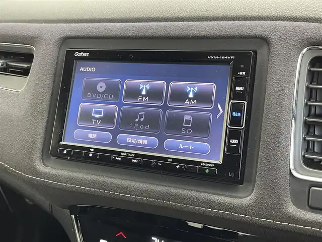 ホンダ ヴェゼル ハイブリッド RS ホンダセンシング 群馬県 2018(平30)年 3万km プラチナホワイトパール 純正ナビ　バックカメラ　衝突軽減　アダプティブクルーズコントロール　レーンアシスト　シートヒーター　横滑り防止　アイドリングストップ　ETC　オートライト　スマートキー　プッシュスタート　禁煙車