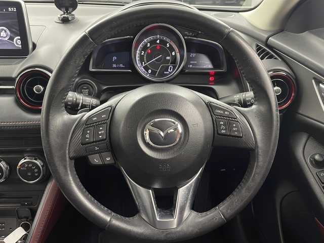 マツダ ＣＸ－３ XD ツーリング 大阪府 2017(平29)年 3.7万km クリスタルホワイトパールマイカ 純正ナビ/・フルセグTV/・Bluetooth/・CD/DVD/・USB接続/ヘッドアップディスプレイ(HUD)/バックカメラ/セーフティーサポート/レーダークルーズコントロール/衝突軽減システム/黒レザーシート/LEDヘッドライト/スマートキー/純正18インチアルミホイール