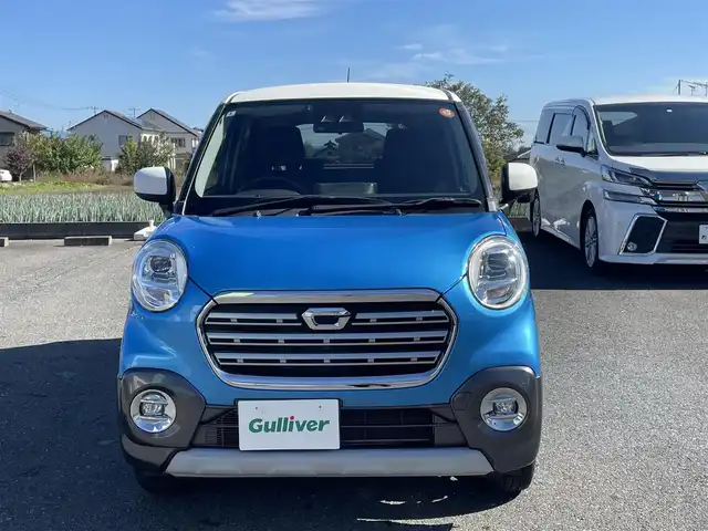 ダイハツ キャスト アクティバ GターボプライムコレSAⅢ 群馬県 2018(平30)年 12.4万km スプラッシュブルーM 純正ナビCD、DVD、TV、Bluetooth/ワンオーナー/衝突軽減/ターボ/４WD/ダウンヒルアシストコントロール/コーナーセンサー/バックカメラ/ETC/スペアキー/バイザー/電動格納ミラー/アイドリングストップ/オートハイビーム/プッシュスタート