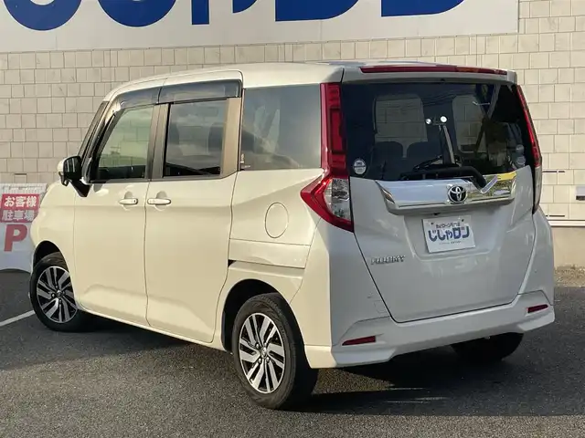 トヨタ ルーミー カスタムG S 佐賀県 2017(平29)年 9.6万km パールホワイトⅢ （株)IDOMが運営する【じしゃロン佐賀店】の自社ローン専用車両になります。/こちらは現金またはオートローンご利用時の価格です。自社ローンご希望の方は別途その旨お申付け下さい/禁煙車　/純正ナビ ＴＶ ＢＴオーディオ　/ＤＶＤ ＣＤ　/バックカメラ　　/ＥＴＣ　/両側電動ドア