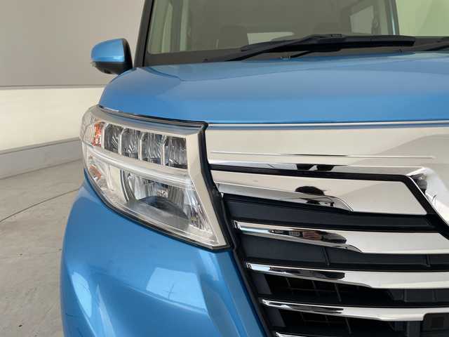 ダイハツ トール カスタムG SAⅡ 愛知県 2017(平29)年 5.8万km 青 スマートアシストII/純正ナビ/全方位カメラ/両側パワースライドドア/コーナーセンサー/純正アルミホイール/ＥＴＣ/LEDヘッドライト/レーンキープアシスト/ドライブレコーダー/衝突軽減システム/フルセグ/CD DVD/Bluetooth/ステアリングスイッチ/スマートキー/プッシュスタート