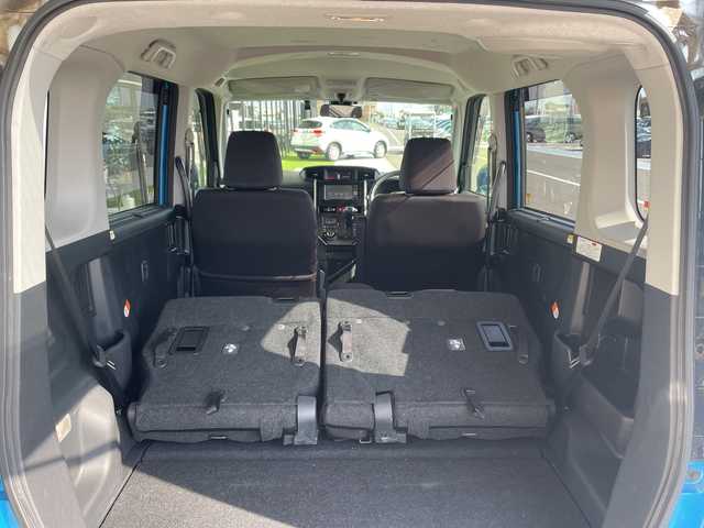 ダイハツ トール カスタムG SAⅡ 愛知県 2017(平29)年 5.8万km 青 スマートアシストII/純正ナビ/全方位カメラ/両側パワースライドドア/コーナーセンサー/純正アルミホイール/ＥＴＣ/LEDヘッドライト/レーンキープアシスト/ドライブレコーダー/衝突軽減システム/フルセグ/CD DVD/Bluetooth/ステアリングスイッチ/スマートキー/プッシュスタート