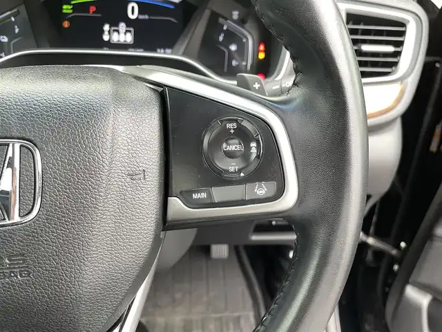 ホンダ ＣＲ－Ｖ ハイブリッド EX・マスターピース 宮崎県 2019(令1)年 7.7万km クリスタルブラックパール 純正ナビ（VRU-195CVI）/　AM FM CD DVD BT TV/サンルーフ/ホンダセンシング/レーダークルーズコントロール/レーンキープアシスト/LEDヘッドライト/前後ドライブレコーダー/ETC車載器/バックカメラ/シートヒーター/パワーバックドア/ウィンカーミラー/電動格納ミラー/スマートキー/プッシュスタート/純正アルミホイール
