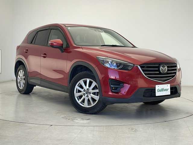 マツダ ＣＸ－５ XD Lパッケージ 千葉県 2015(平27)年 10.6万km ソウルレッドプレミアムメタリック BOSEサウンド/衝突軽減ブレーキ/レーンキープアシスト/レーダークルーズコントロール/コーナーセンサー(後)/ブラインドスポットモニター/純正メーカーナビ/　フルセグ/BT/DVD/CD/USB/バックカメラ/ステアリングスイッチ/MTモード/ETC/レザーシート/シートヒーター(D/N席)/パワーシート(D/N席)/スマートキー/純正エンジンスターター/プッシュスタート/LEDヘッドライト/オートライト/フォグライト/アダプティブヘッドライト/純正フロアマット