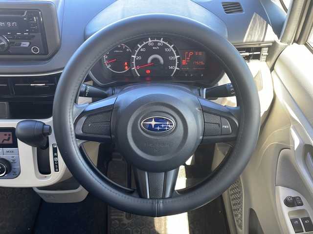 スバル ステラ G スマートアシスト 新潟県 2021(令3)年 1.8万km シャイニングホワイトパール 冬タイヤ積載/４WD/社外オーディオ/（CK-W700D）/衝突軽減/プッシュスタート/アイドリングストップ/ヘッドライトレベライザー/オートハイビーム/電格ミラー/ドアバイザー