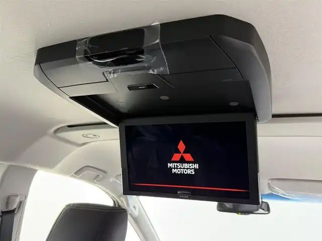 三菱 デリカＤ：５ シャモニー 大阪府 2025(令7)年 0.1千km 黒Ⅱ 登録済未使用車 ALPINE12.8incナビTV 360カメラ フリップダウンモニター パワーシート/ヒーター ステアリングヒーター 電動リアゲート レーダークルコン 衝突軽減ブレーキ レーンアシスト ブラインドSM 100V電源