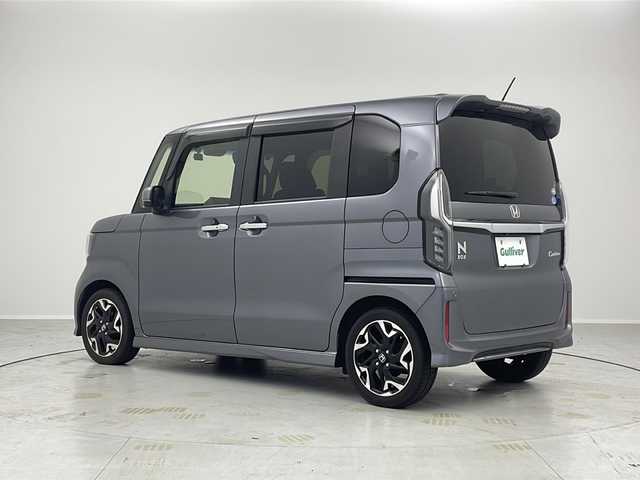 ホンダ Ｎ ＢＯＸ 茨城県 2020(令2)年 4.9万km シャイニンググレーM ナビ　バックモニター　ビルトインＥＴＣ　シートヒーター　ドライブレコーダー　衝突軽減ブレーキ　両側電動スライドドア　アダプティブクルーズコントロール　レーンキープアシスト　純正アルミホイール　禁煙車
