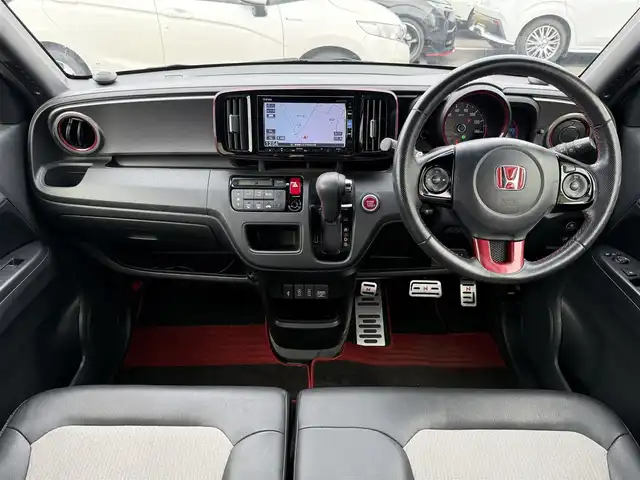 ホンダ Ｎ ＯＮＥ RS 東京都 2018(平30)年 6.8万km サンセットオレンジⅡ 純正ナビ(VXM-175VFi)/【SD/USB/BT/VTR/AUX/CD/DVD/FM/AM/TV/  /ipod】/バックカメラ/ビルトインETＣ/クルーズコントロール/純正ドライブレコーダー/ＴＯＹＯタイヤホワイトレター/CTBA/横滑り防止装置/ハーフレザーシート/パドルシフト/アルミペダル/HIDライト/フォグランプ/プッシュスタート/スマートキー/スペアキー×１