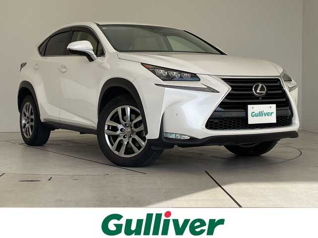 レクサス ＮＸ 200t Iパッケージ 愛知県 2016(平28)年 4.2万km ソニッククォーツ 純正ナビ/全方位カメラ/三眼LEDヘッドライト/本革レザー/レーダークルーズコントロール/シートヒーター/バックカメラ/電動リアゲート/パワーシート/コーナーセンサー/純正アルミホイール/ETC2.0/ブラインドスポットモニター/パドルシフト/ステアリングヒーター/ドライブレコーダー/衝突軽減システム/フルセグ/CD DVD/Bluetooth/ステアリングスイッチ/スマートキー/プッシュスタート