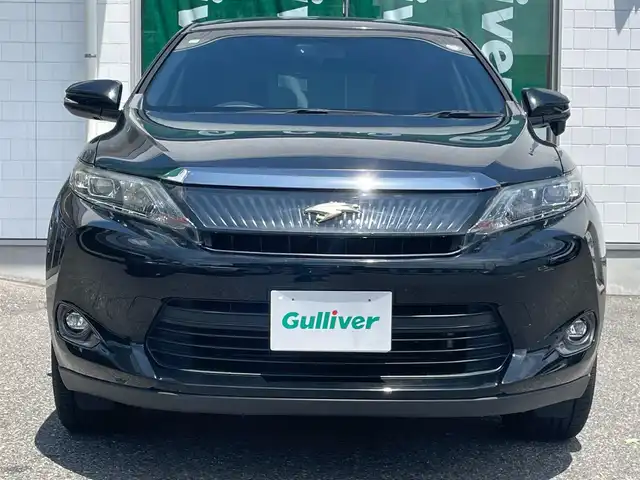 トヨタ ハリアー エレガンス 新潟県 2014(平26)年 10.4万km ブラック バックカメラ/パワーシート/プッシュスタート/Bluetooth/ステアリングスイッチ/ハンズフリー/純正フロアマット
