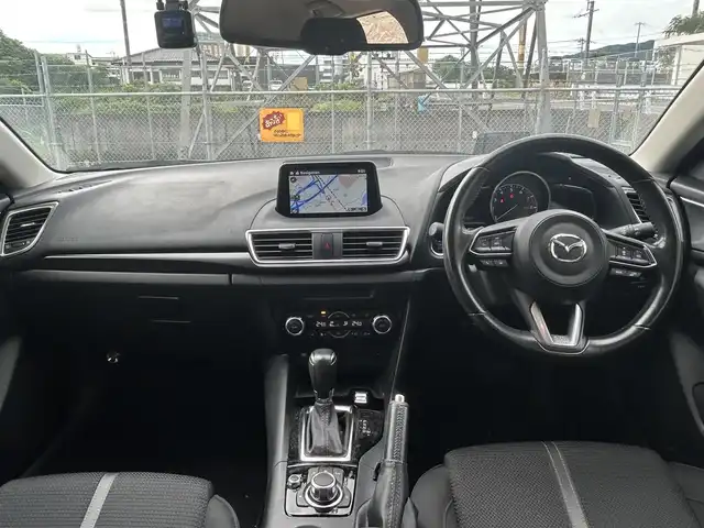 マツダ アクセラ スポーツ 15S プロアクティブ 長崎県 2018(平30)年 3.8万km ジェットブラックマイカ 純正ナビ/（CD/DVD/BT/フルセグ）/バックカメラ/衝突軽減ブレーキ/レーンアシスト/ブラインドスポットモニター/レーダークルーズ/ETC/パドルシフト/ヘッドアップディスプレイ/前後ドライブレコーダー/純正16インチAW/バックソナー/USB/AUX