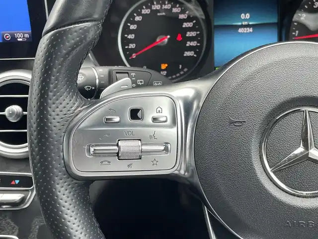 メルセデス・ベンツ Ｃ２００ ステーションワゴン アバンギャルドAMGライン 千葉県 2019(平31)年 4.1万km ダイヤモンドホワイト ARTICOレザー/パワーシート/シートヒーター/純正HDDナビ/バックカメラ/地デジ/パワーバックドア/純正18インチAW/エアボディコントロール/マルチビームLEDライト