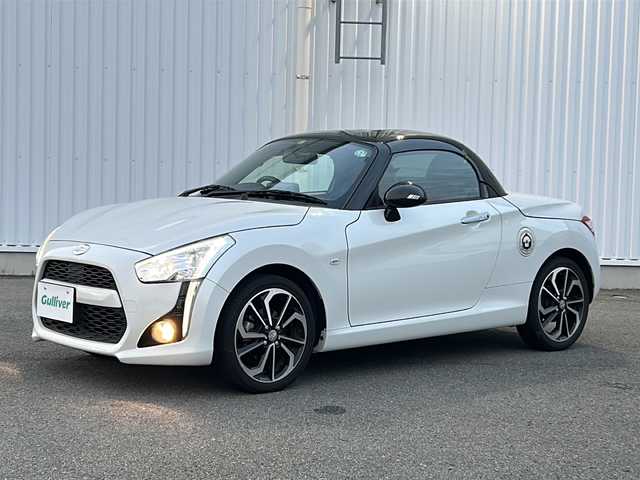 ダイハツ コペン ローブ 愛媛県 2023(令5)年 2.2万km パールホワイトⅢ 社外ナビ/・Bluetooth/・CD/DVD/ワンセグ/バックカメラ/ETC/前席シートヒーター/ドライブレコーダー前のみ/純正フロアマット/純正16インチAW/純正フロアマット/オートライト/オートLEDヘッドライト/フォグランプ/横滑り防止装置/アイドリングストップ/プッシュスタート