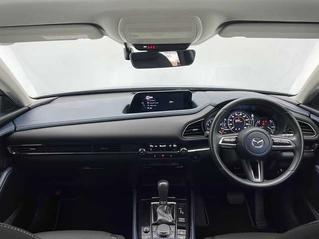 マツダ ＣＸ－３０ 20S プロアクティブ 長野県 2021(令3)年 4.3万km ディープクリスタルブルーマイカ 純正SDナビ/（FM/AM/Bluetooth/USB/DVD/メモリーオーディオ/フルセグTV/HDMI）/i-ACTIVSENSE/・アドバンスドスマートシティブレーキサポート/・AT誤発進抑制制御（前後）/・スマートシティブレーキサポート/・スマートブレーキサポート/・クルージング＆トラフィックサポート/・レーダークルーズコントロール/・レーンキープアシストシステム/・リアシートアラート/・コーナーセンサー/電動リアゲート/電子パーキングブレーキ/オートホールド/SPORT/NORMAL切替/革巻きステアリング/ステアリングスイッチ/前席オートパワーウィンドウ/LEDヘッドライト/オートライト/オートハイビーム/オートワイパー/ライト付きバニティミラー/電格ウインカーミラー/前後ドライブレコーダー/純正フロアマット/純正18インチアルミホイール/スペアキー×1