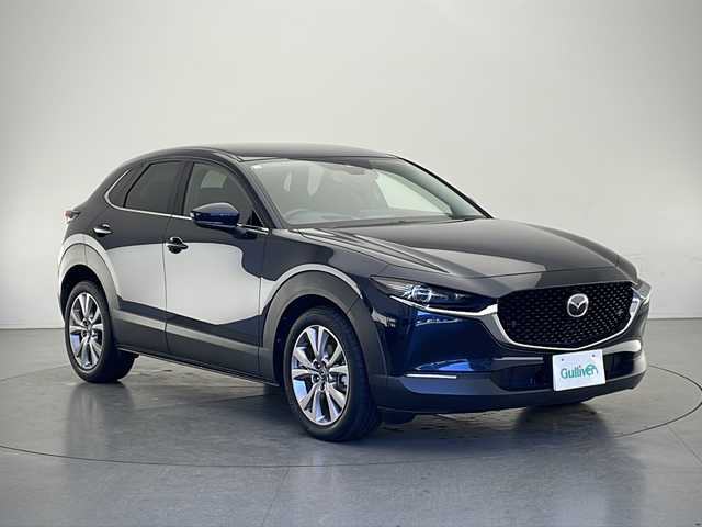 マツダ ＣＸ－３０ 20S プロアクティブ 長野県 2021(令3)年 4.3万km ディープクリスタルブルーマイカ 純正SDナビ/（FM/AM/Bluetooth/USB/DVD/メモリーオーディオ/フルセグTV/HDMI）/i-ACTIVSENSE/・アドバンスドスマートシティブレーキサポート/・AT誤発進抑制制御（前後）/・スマートシティブレーキサポート/・スマートブレーキサポート/・クルージング＆トラフィックサポート/・レーダークルーズコントロール/・レーンキープアシストシステム/・リアシートアラート/・コーナーセンサー/電動リアゲート/電子パーキングブレーキ/オートホールド/SPORT/NORMAL切替/革巻きステアリング/ステアリングスイッチ/前席オートパワーウィンドウ/LEDヘッドライト/オートライト/オートハイビーム/オートワイパー/ライト付きバニティミラー/電格ウインカーミラー/前後ドライブレコーダー/純正フロアマット/純正18インチアルミホイール/スペアキー×1