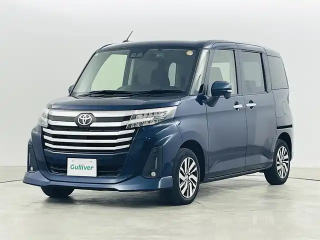 トヨタ ルーミー カスタムG 福島県 2021(令3)年 3.8万km レーザーブルークリスタルシャイン トヨタセーフティセンス/・スマートアシスト/・衝突警報/・衝突回避支援ブレーキ/・ブレーキ制御/・前後誤発進抑制機能/・車線逸脱防止機能/・ふらつき警報/・先行車発進お知らせ機能/・衝突被害軽減システム/・盗難防止装置/・コーナーセンサー/純正9インチディスプレイオーディオ/・フルセグ/TV/USB/iPod/Android Auto/Apple CarPlay/FM/AM/両側パワースライドドア/レーダークルーズコントロール/LEDオートライト/・フォグランプ/シートヒーター/純正アルミホイール付きサマータイヤ/アイドリングストップ/電子パーキング/・オートブレーキホールド/電動格納ミラー/・ウィンカーミラー/前後ドラレコ/ETC/純正フロアマット/革ステアリング/・ステアリングスイッチ/プッシュスタート/・スマートキー/・スペアキー