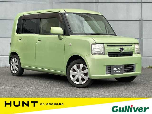 ダイハツ ムーヴ コンテ L 千葉県 2015(平27)年 12.1万km マスカットグリーンメタリック ユーザー買取車両/純正オーディオ/・CD/ラジオ/AUX/キーレスエントリー/社外フロアマット/サイドバイザー/電動格納ミラー/ハロゲンヘッドライト